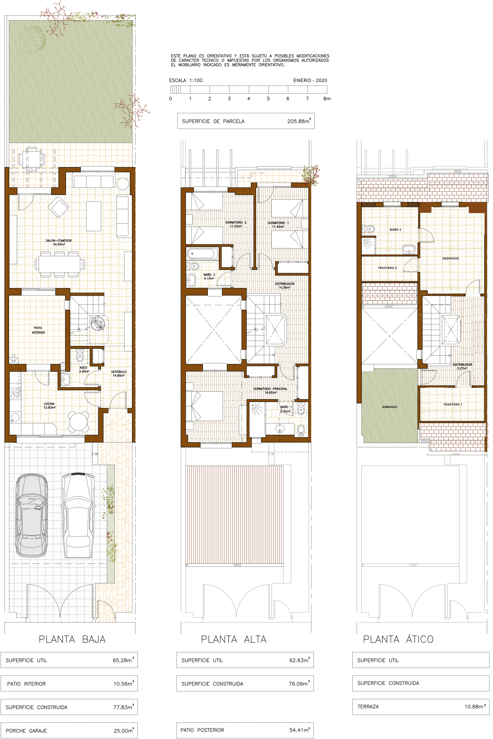 Plano Prado de los Enebros